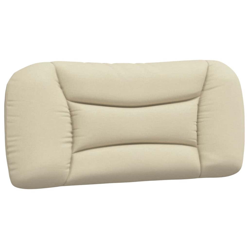 Kopfteil-Kissen "Hvar" Creme 90 cm Stoff