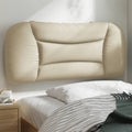 Kopfteil-Kissen "Hvar" Creme 90 cm Stoff