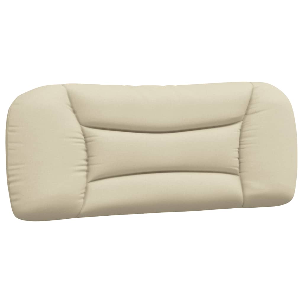 Kopfteil-Kissen "Hvar" Creme 100 cm Stoff