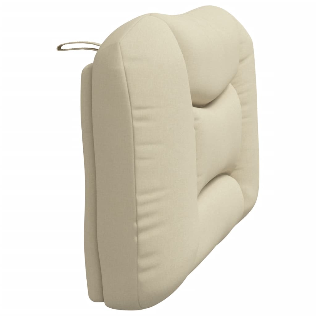 Kopfteil-Kissen "Hvar" Creme 100 cm Stoff