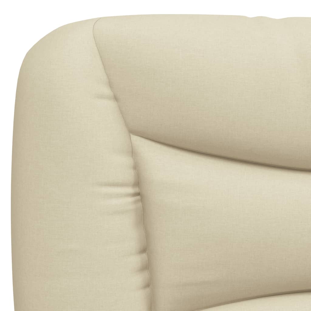 Kopfteil-Kissen "Hvar" Creme 100 cm Stoff