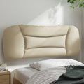 Kopfteil-Kissen "Hvar" Creme 100 cm Stoff