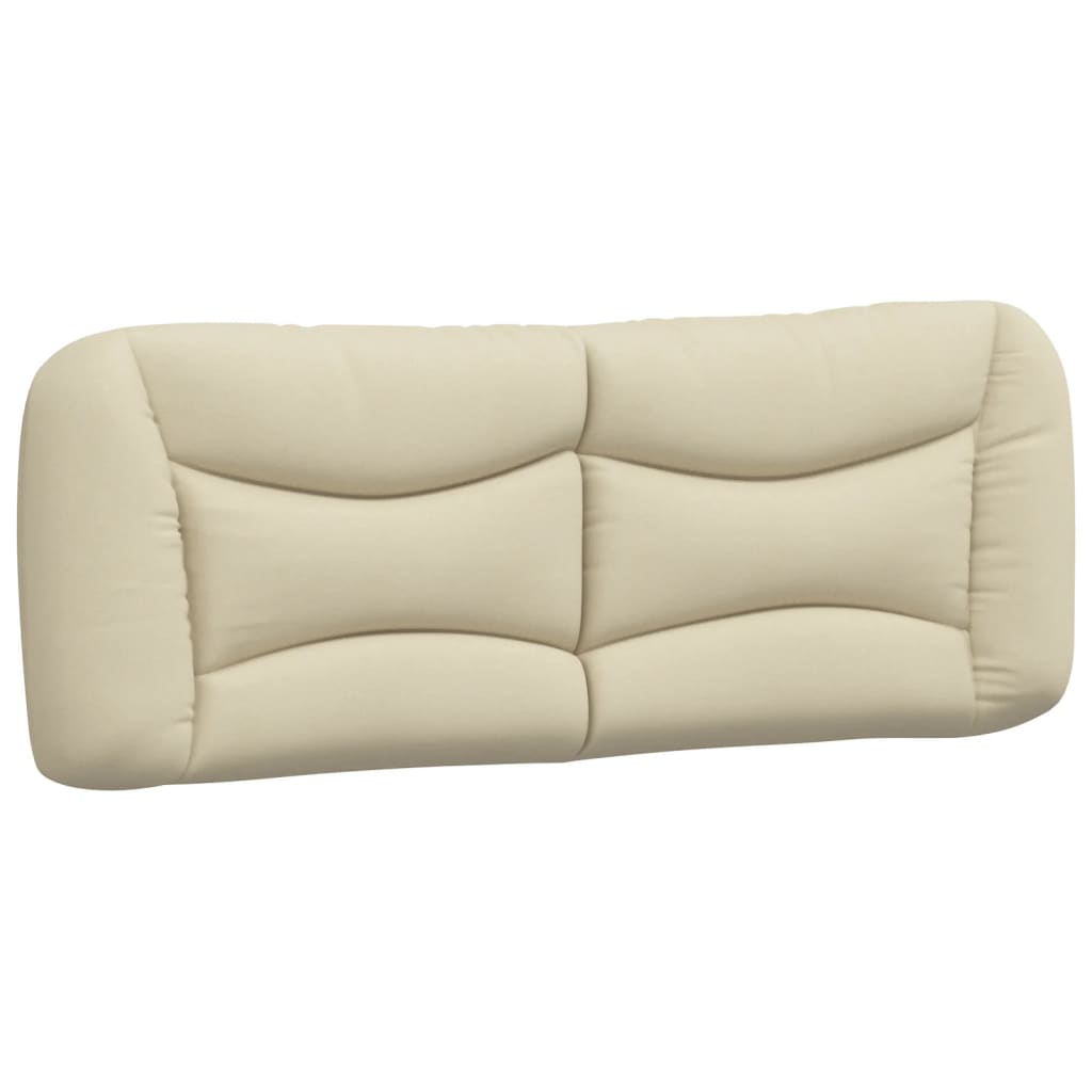 Kopfteil-Kissen "Hvar" Creme 120 cm Stoff