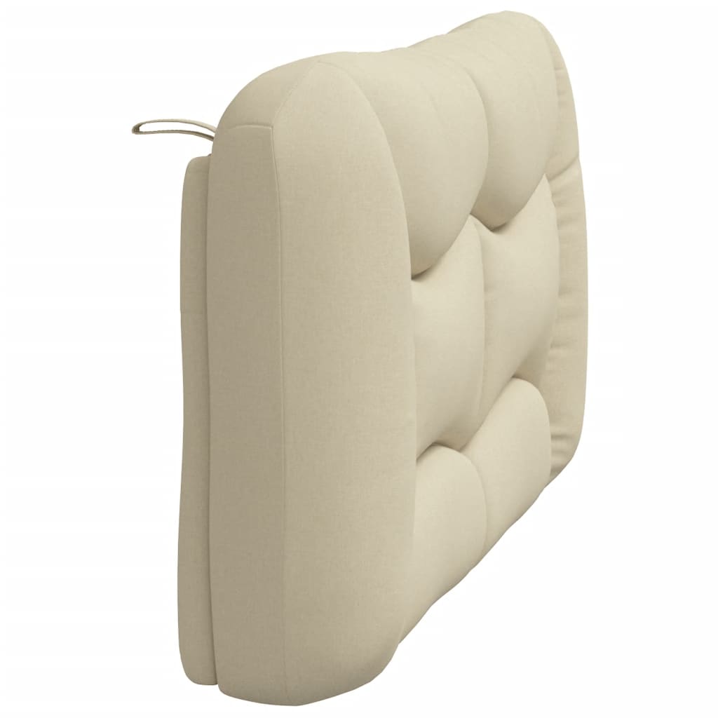 Kopfteil-Kissen "Hvar" Creme 120 cm Stoff