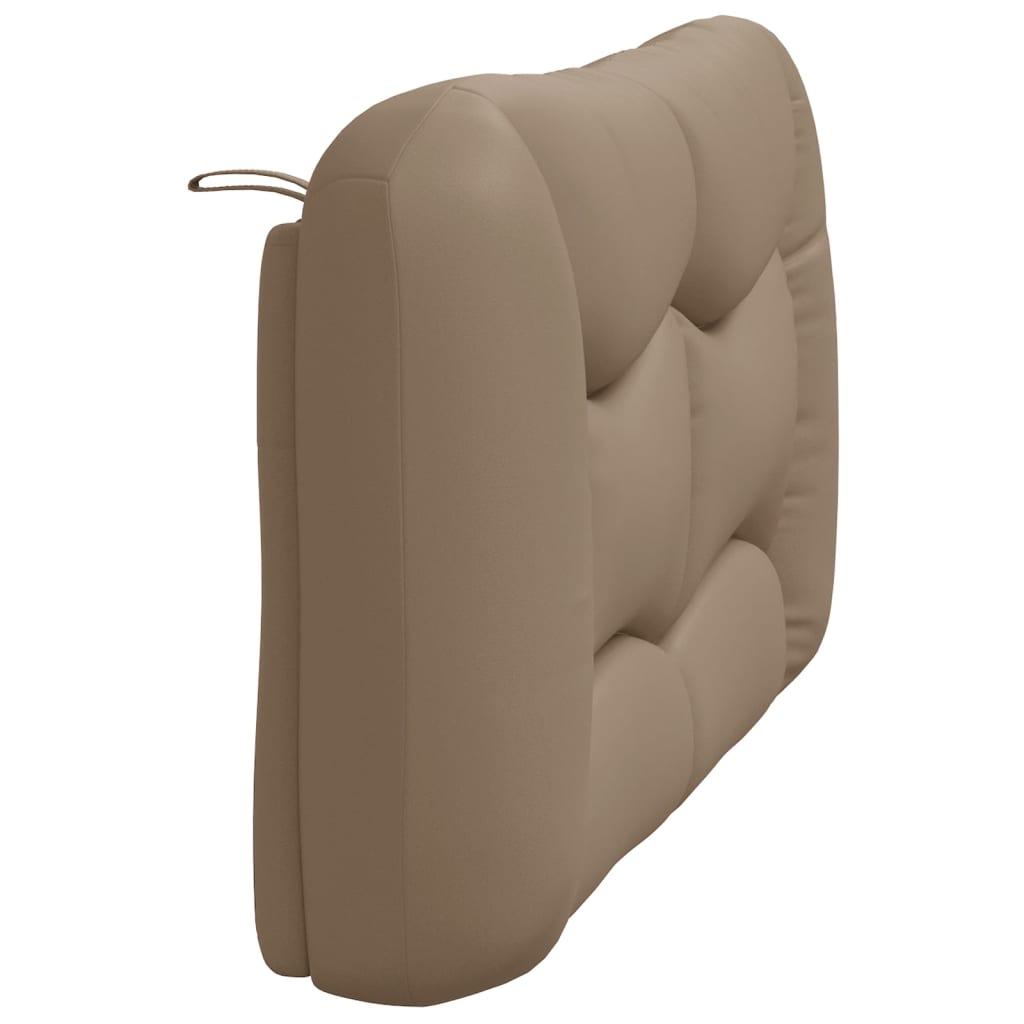 Kopfteil-Kissen "Hvar" Cappuccino-Braun 120 cm Kunstleder