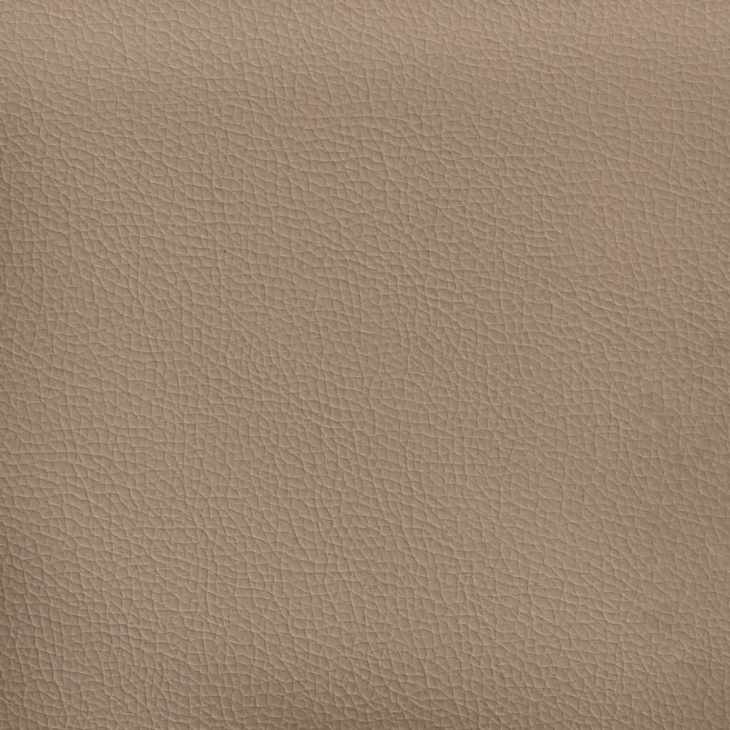 Kopfteil-Kissen "Hvar" Cappuccino-Braun 140 cm Kunstleder