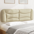 Kopfteil-Kissen "Hvar" Creme 160 cm Stoff