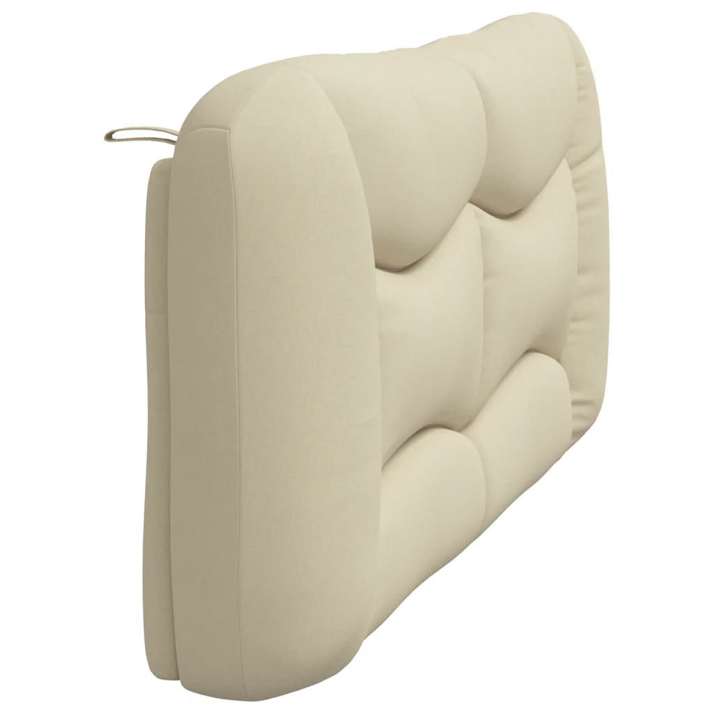 Kopfteil-Kissen "Hvar" Creme 180 cm Stoff