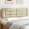 Kopfteil-Kissen "Hvar" Creme 180 cm Stoff