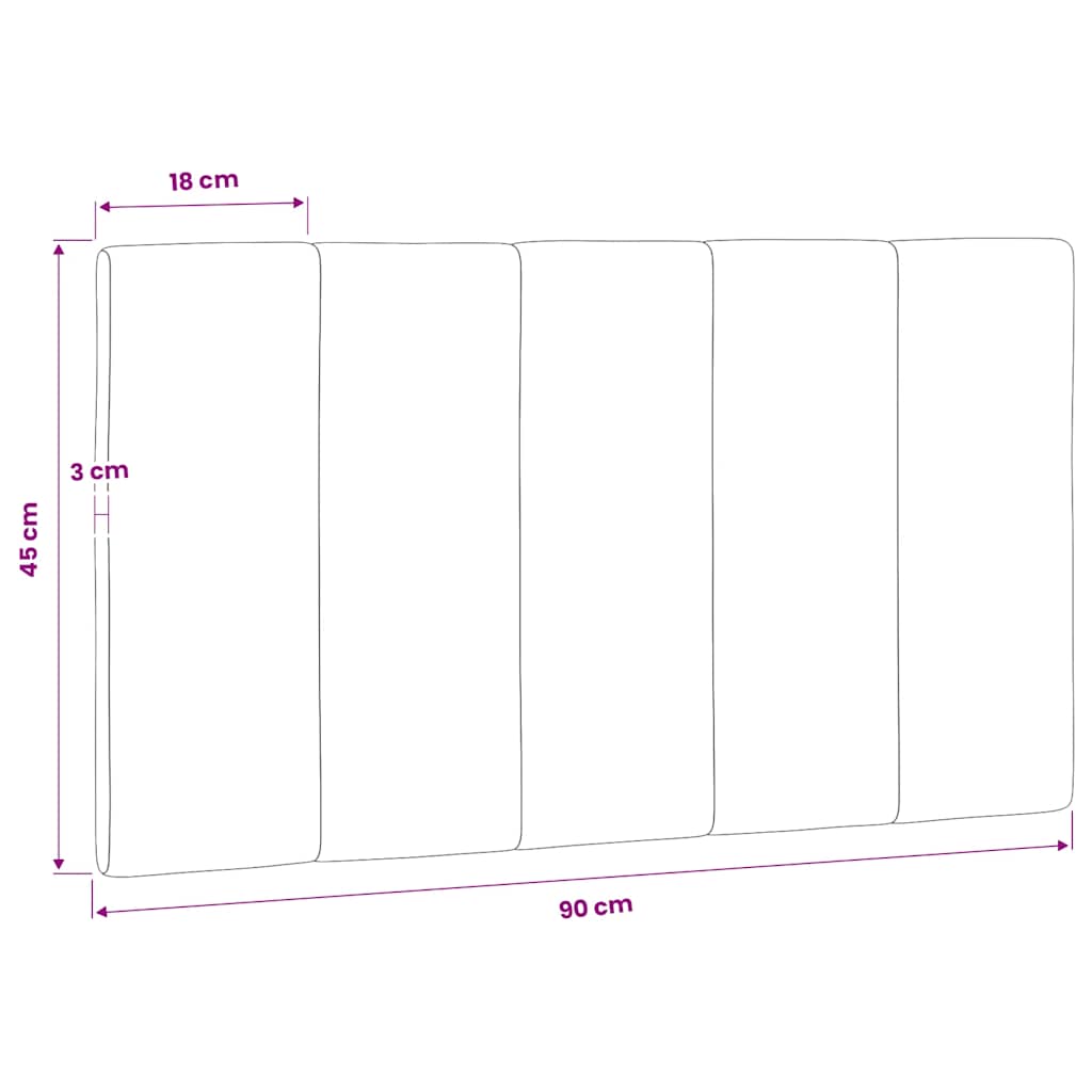 Kopfteil-Kissen "Hanko" Dunkelgrün 90 cm Samt