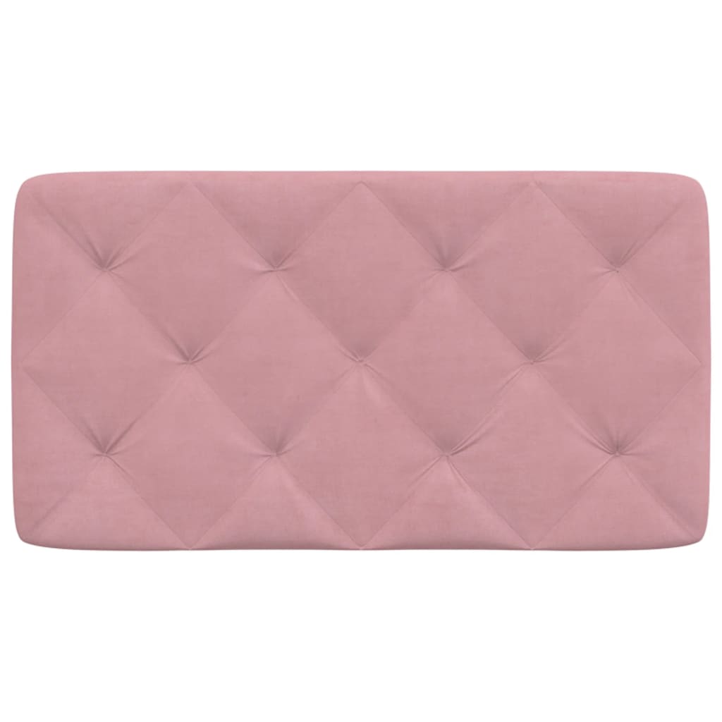 Kopfteil-Kissen Rosa 80 cm Samt