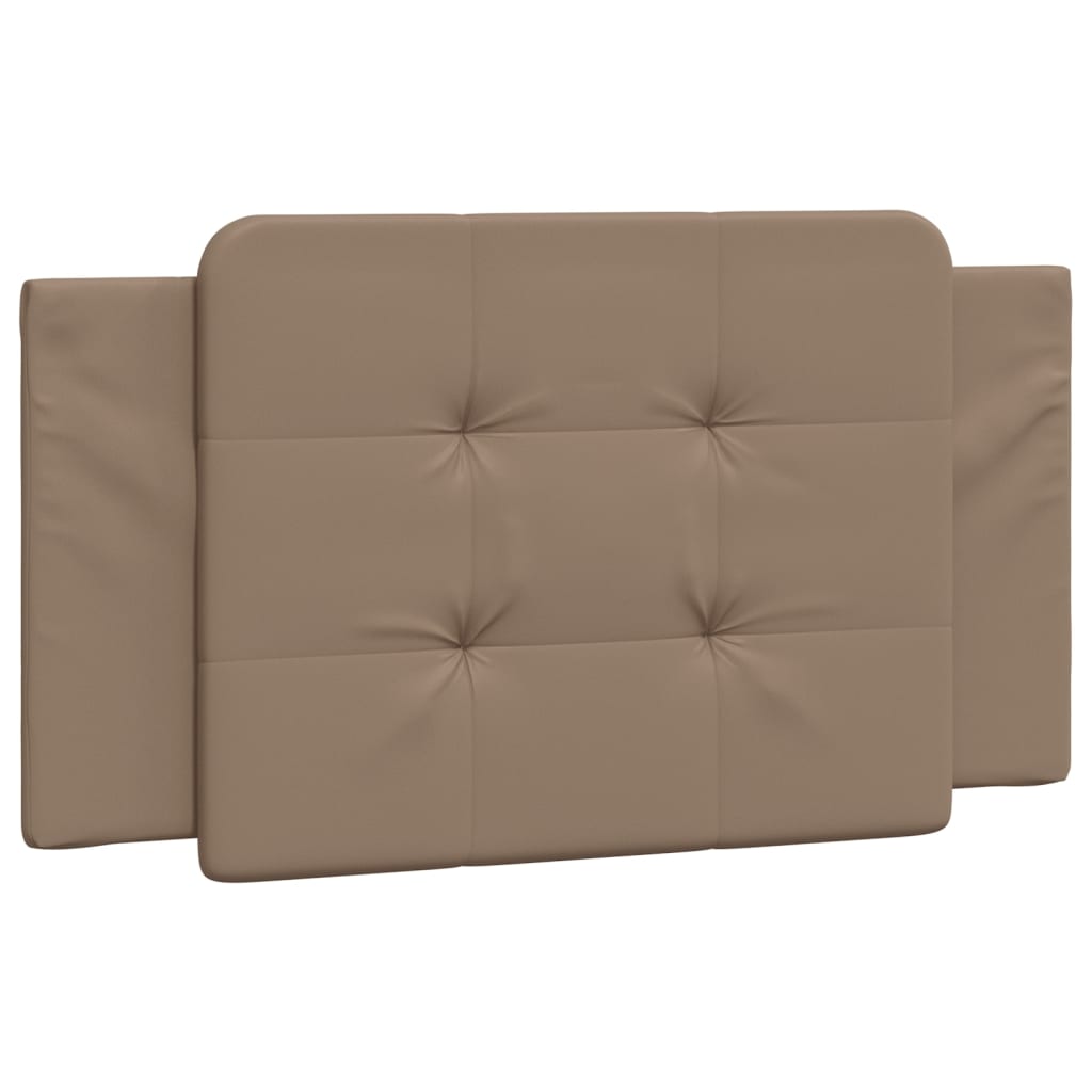 Kopfteil-Kissen "Zadar" Cappuccino-Braun 100 cm Kunstleder
