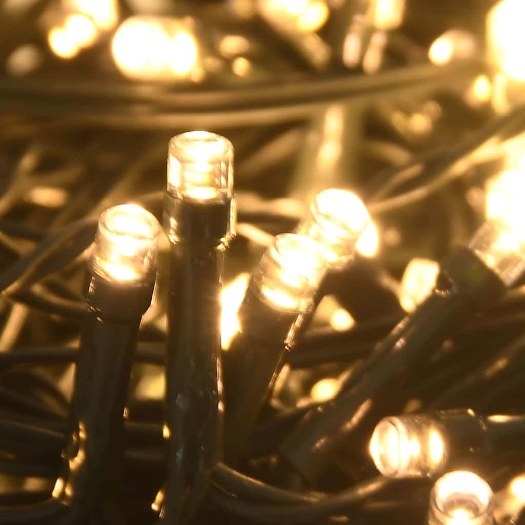 Künstlicher Weihnachtsbaum mit Schnee & Kugeln 150 LEDs 150 cm