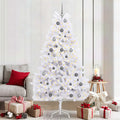 Künstlicher Weihnachtsbaum Weiß 106 x 106 x 210 cm