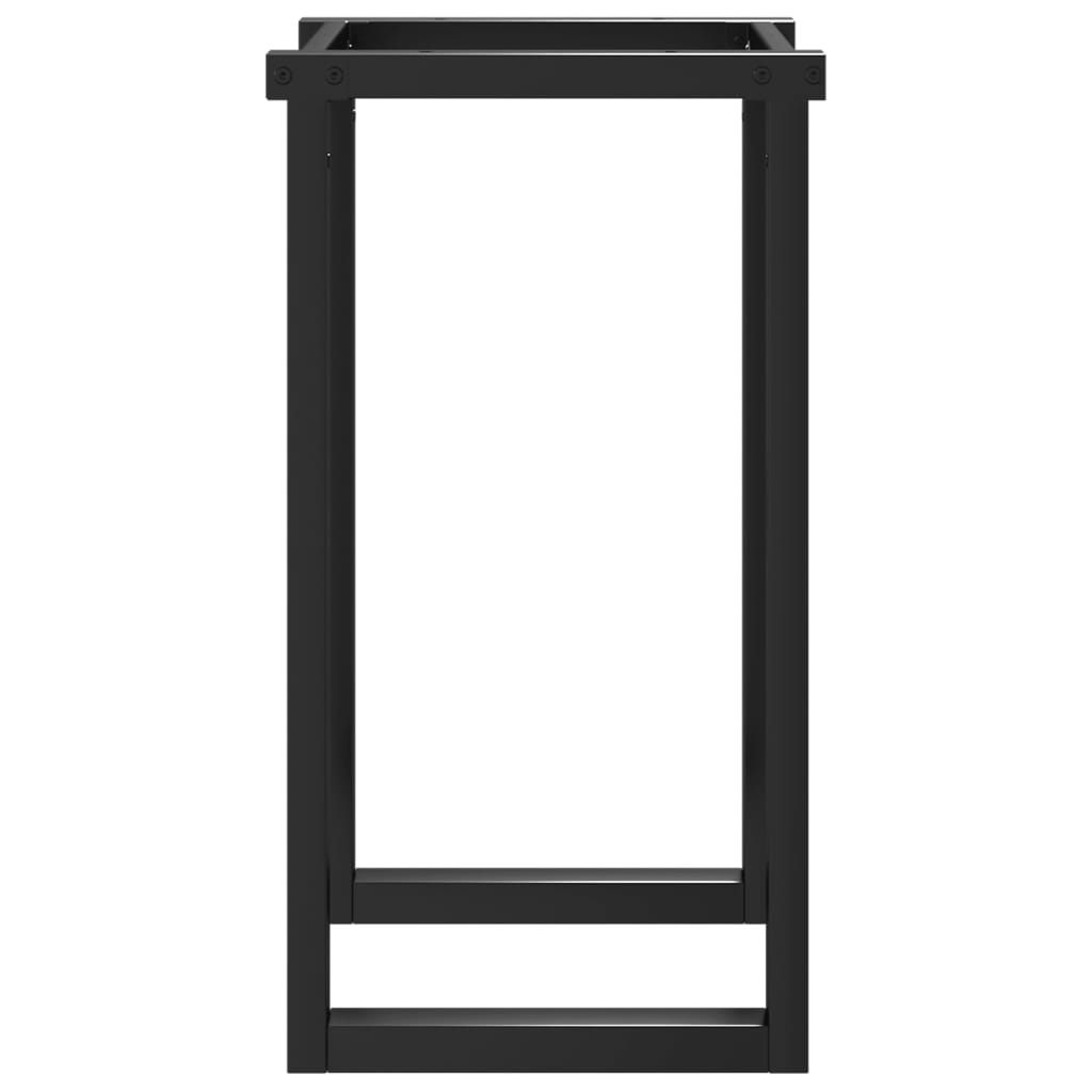 Esstisch-Gestell in O-Form 60x50x73 cm Stahl