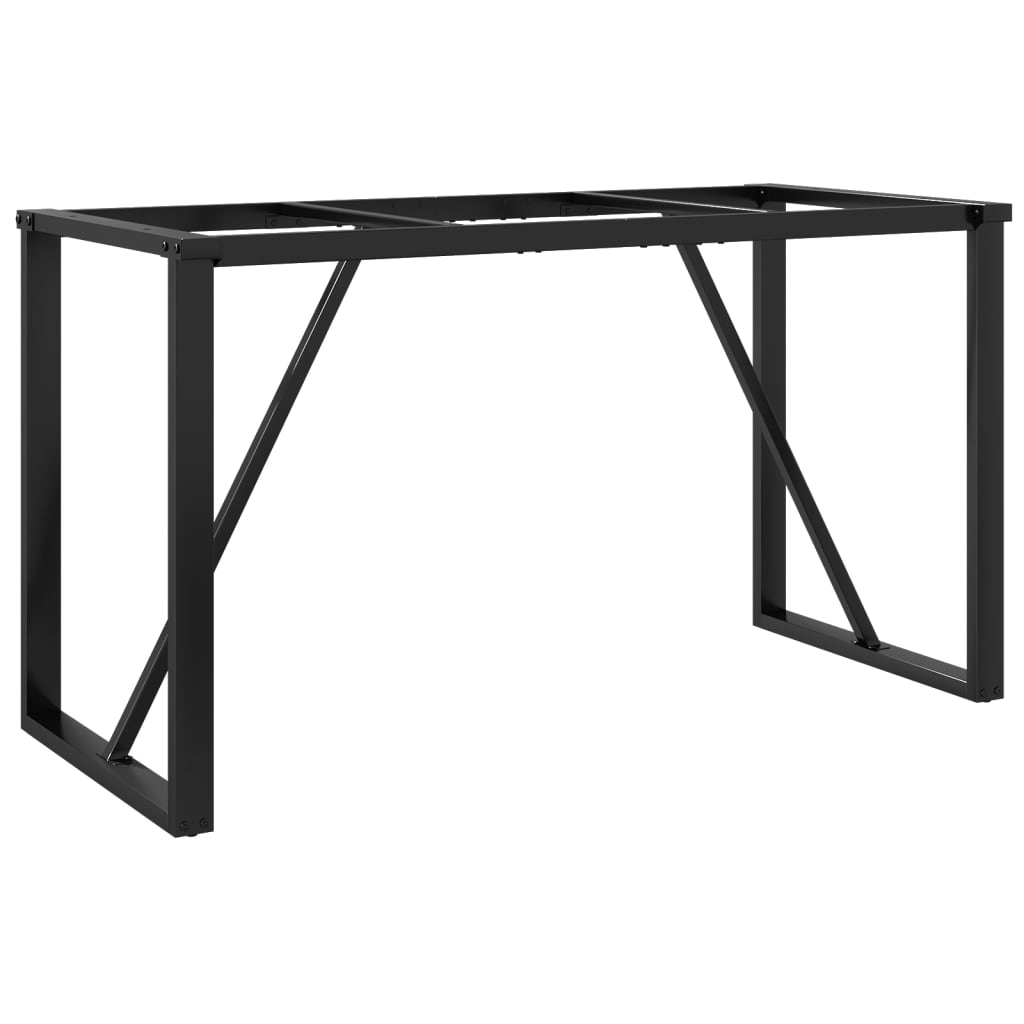 Esstisch-Gestell in O-Form 140x60x73 cm Stahl