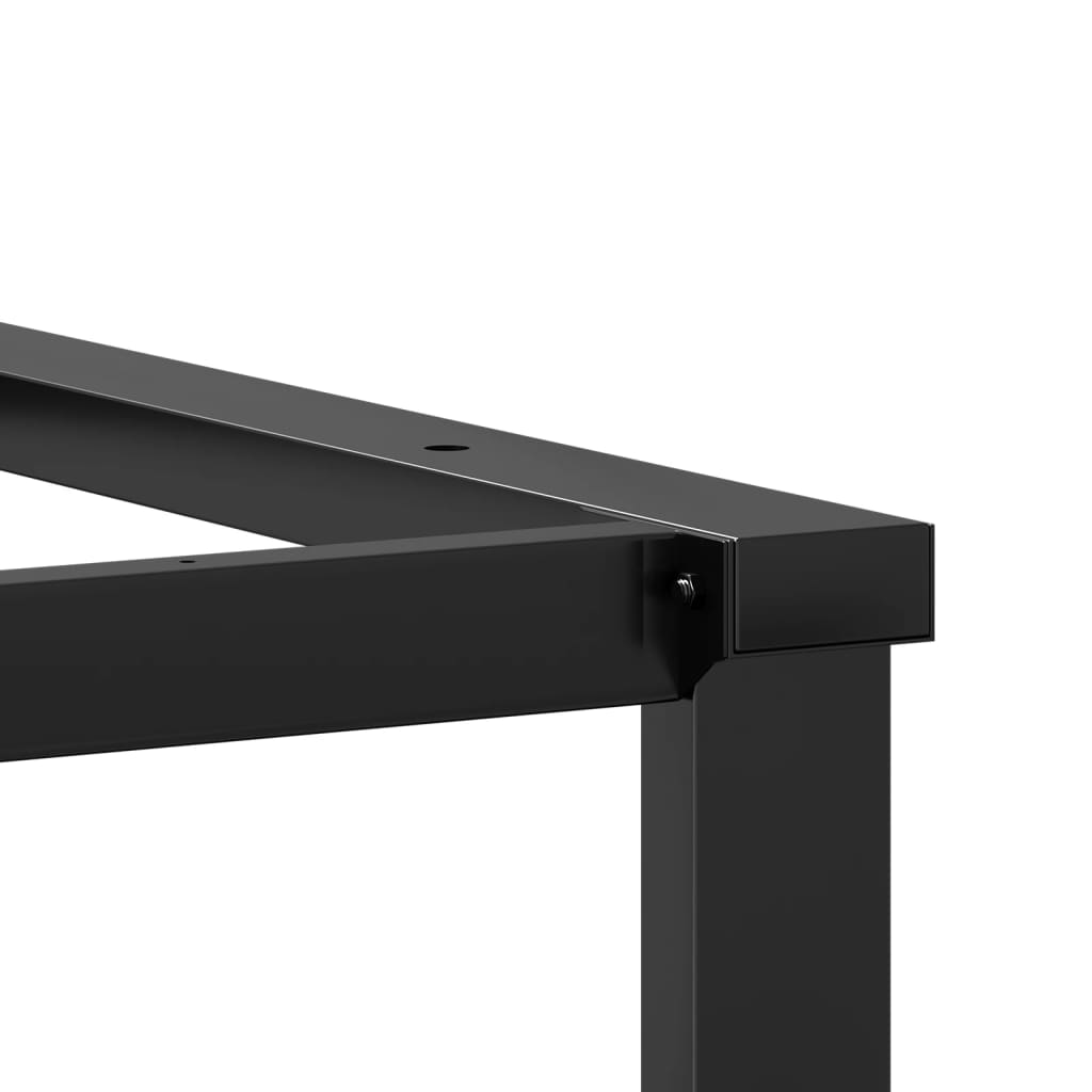 Esstisch-Gestell in O-Form 140x60x73 cm Stahl