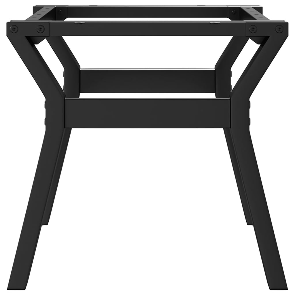 Couchtisch-Gestell in Y-Form 60x40x38 cm Stahl