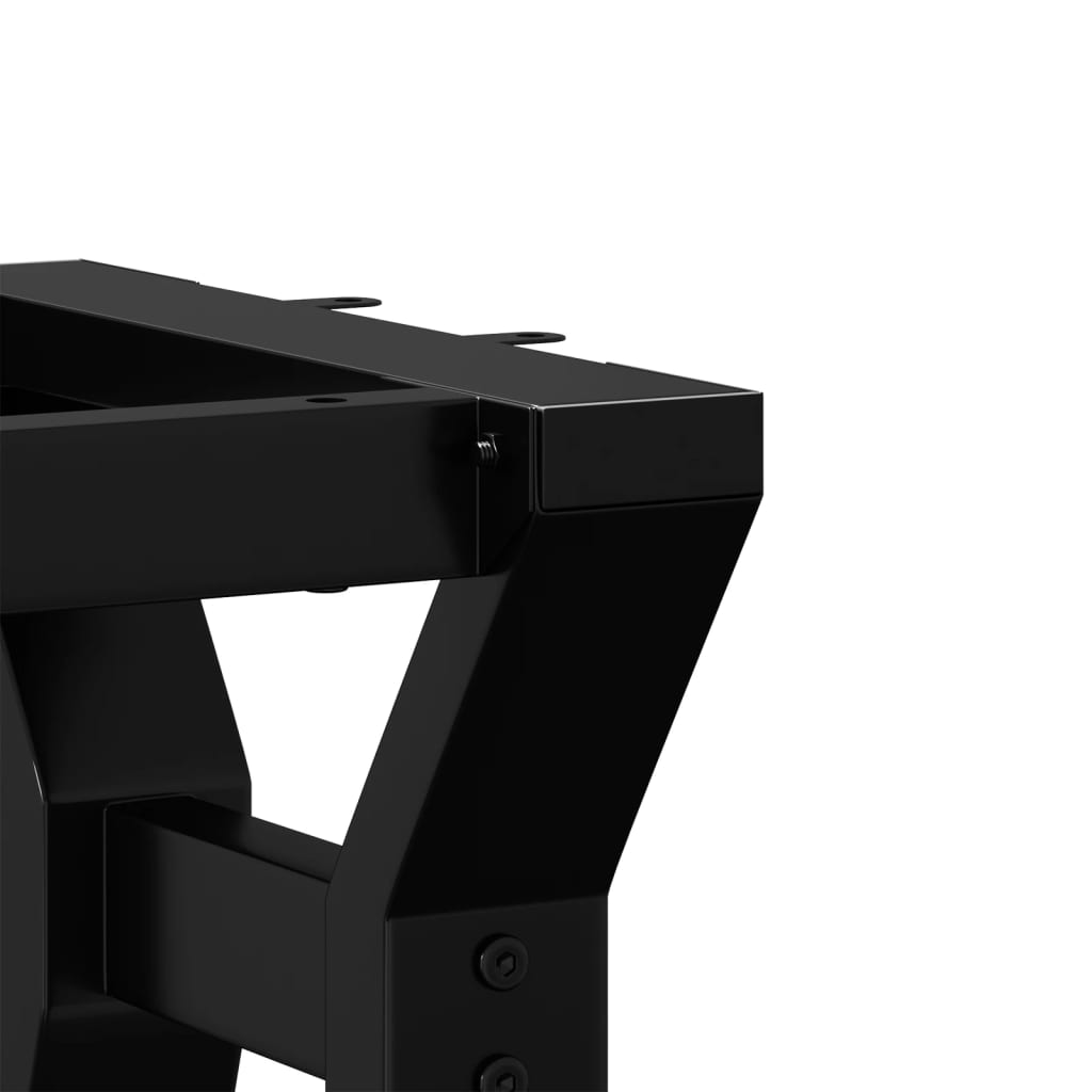 Couchtisch-Gestell in Y-Form 60x40x38 cm Stahl