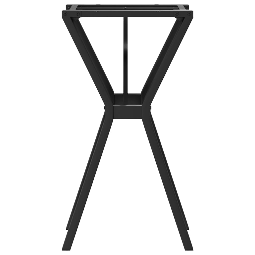 Esstisch-Gestell in Y-Form 40x40x73 cm Stahl