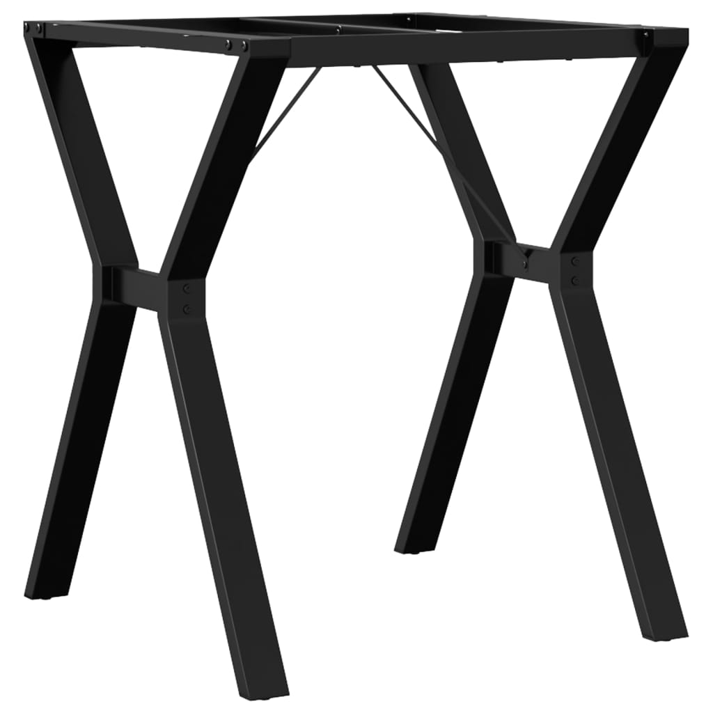 Esstisch-Gestell in Y-Form 60x60x73 cm Stahl