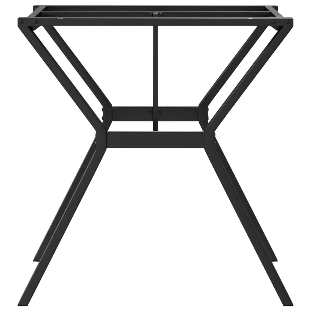 Esstisch-Gestell in Y-Form 70x70x73 cm Stahl