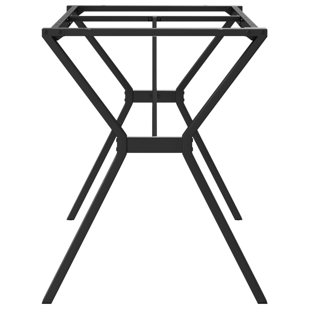 Esstisch-Gestell in Y-Form 140x60x73 cm Stahl