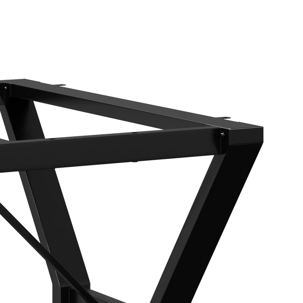 Esstisch-Gestell in Y-Form 160x80x73 cm Stahl