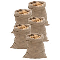 Jutesäcke 5 Stück 60 x 105 cm 100 % Jute 220 g/m²