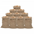 Jutesäcke 10 Stk. 60x105 cm 100% Jute 340 g/m²