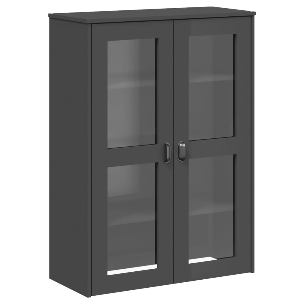 Aufsatz für Highboard VIKEN Anthrazit Holzwerkstoff