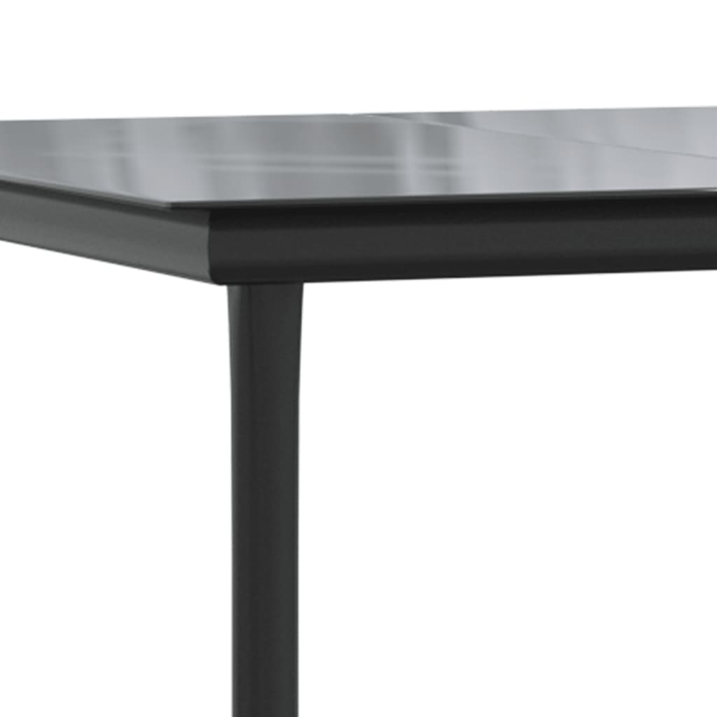 3-tlg. Bistro-Set mit Kissen Beige Poly Rattan