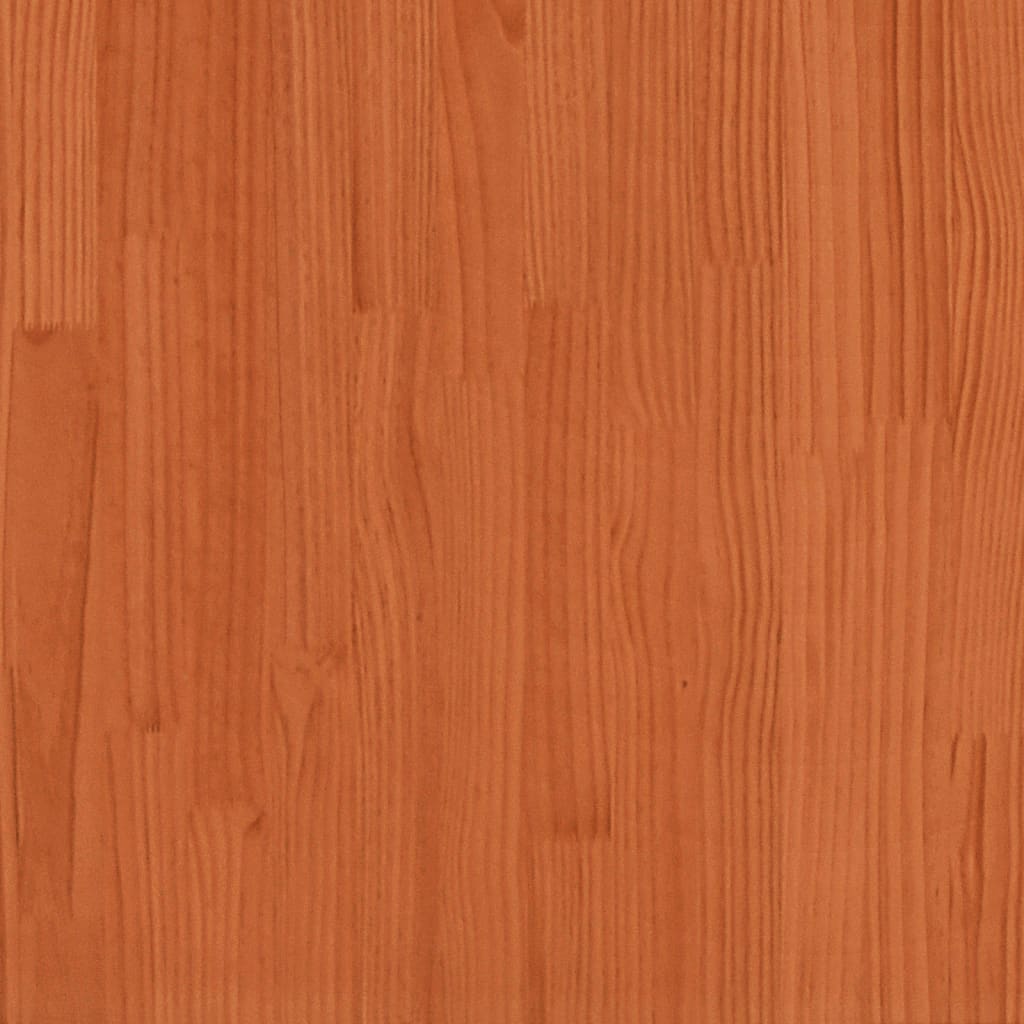 Kopfteil Wachsbraun 150 cm Massivholz Kiefer