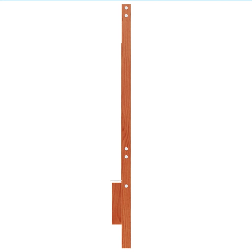 Kopfteil Wachsbraun 140 cm Massivholz Kiefer