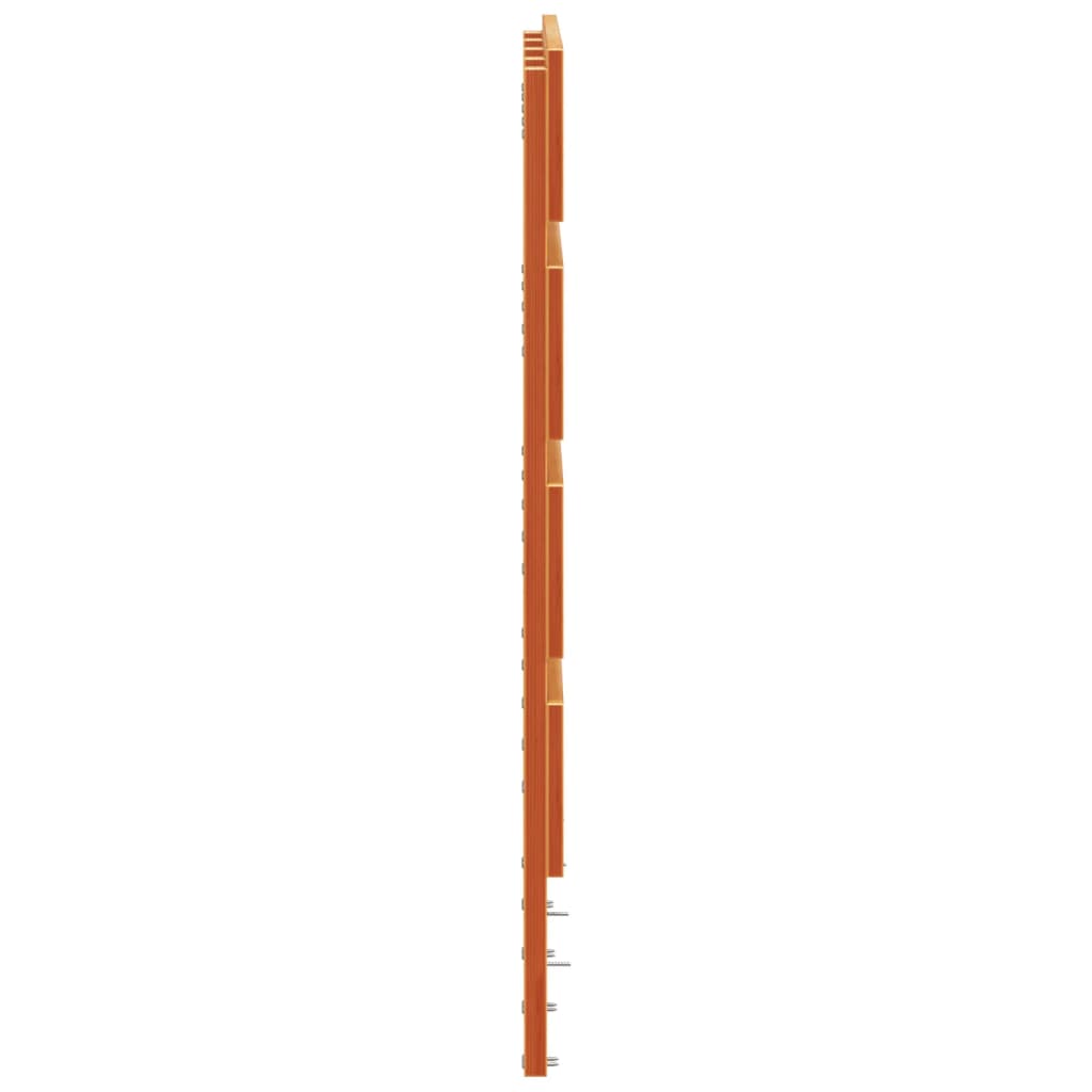 Kopfteil Wachsbraun 150 cm Massivholz Kiefer
