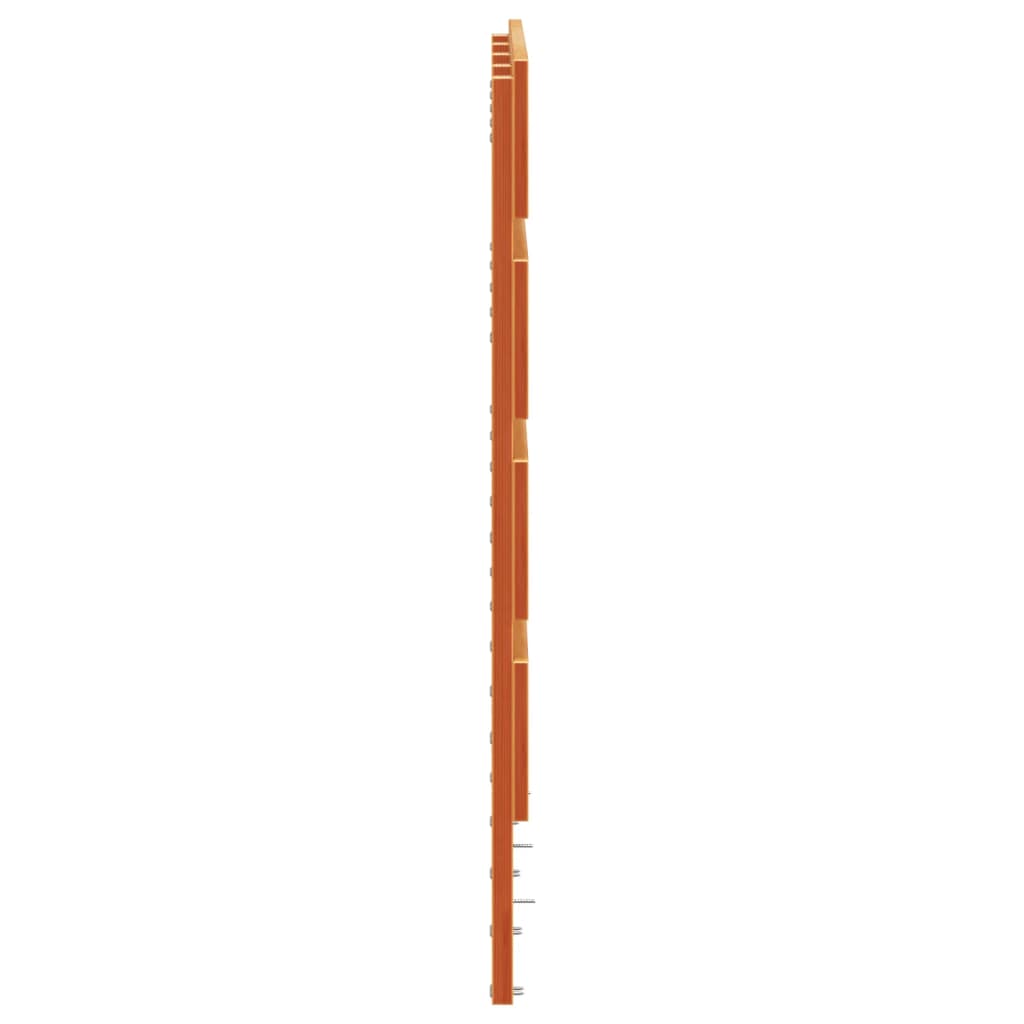 Kopfteil Wachsbraun 180 cm Massivholz Kiefer