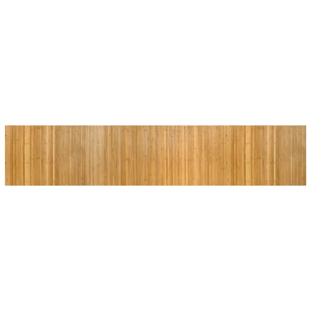Teppich Rechteckig Natur 60x300 cm Bambus