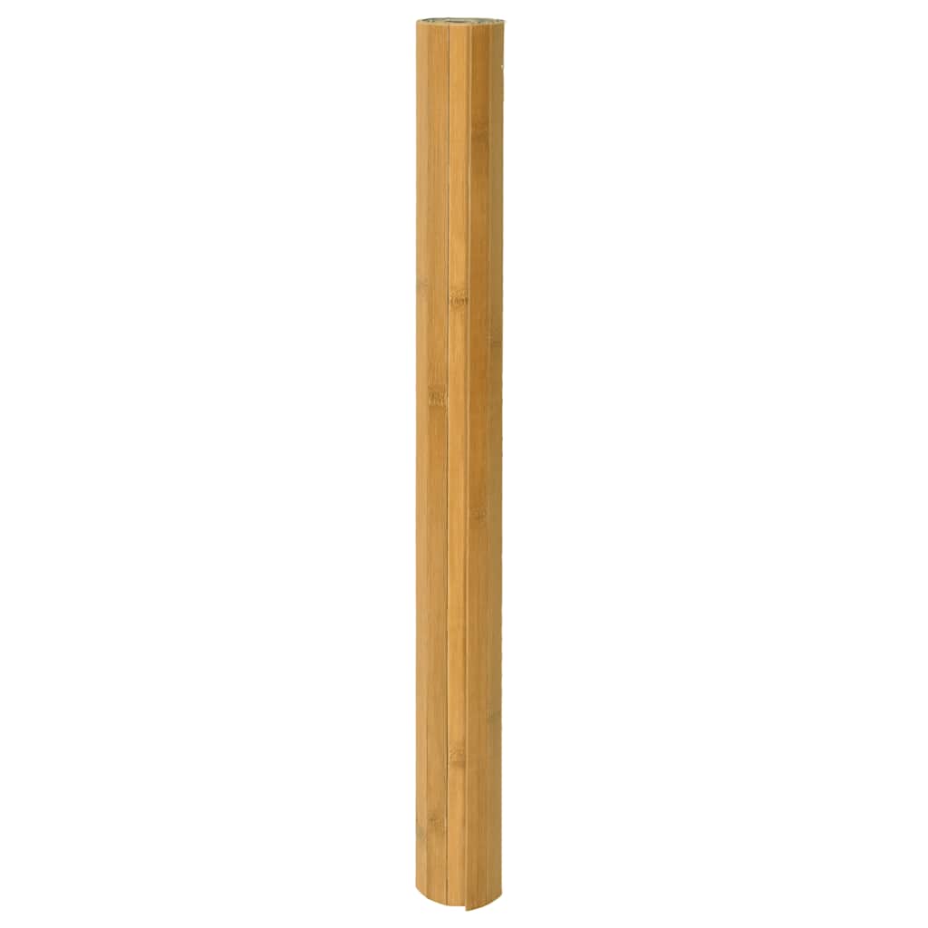 Teppich Rechteckig Natur 60x400 cm Bambus