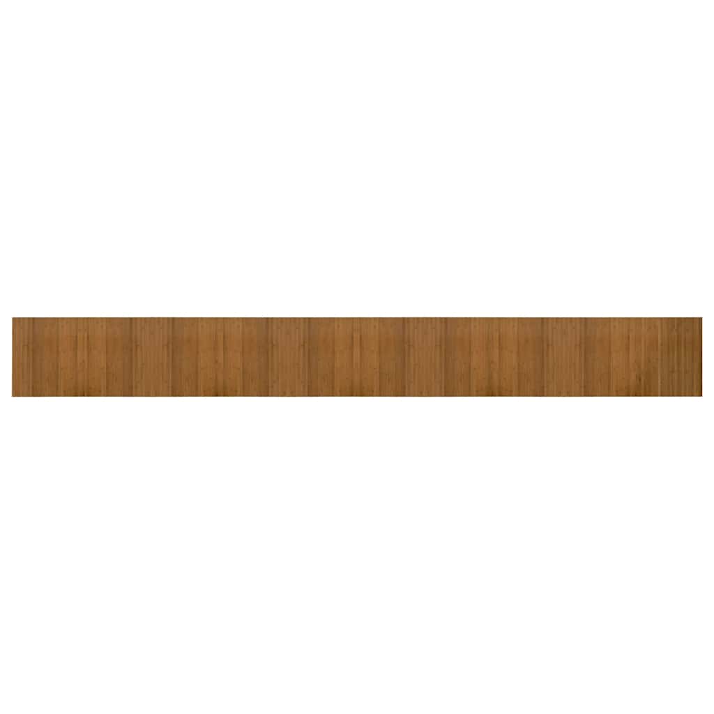 Teppich Rechteckig Braun 60x500 cm Bambus