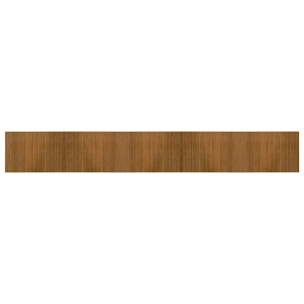 Teppich Rechteckig Braun 70x500 cm Bambus
