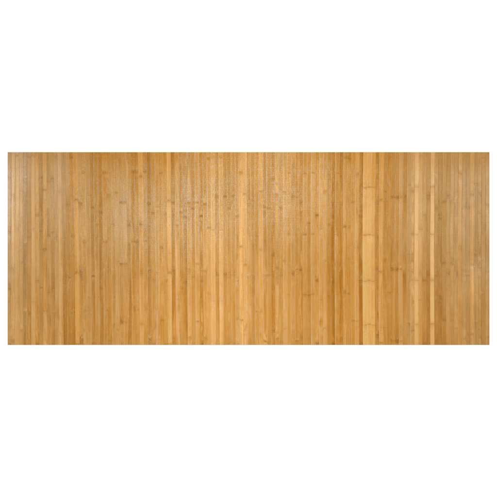 Teppich Rechteckig Natur 80x200 cm Bambus