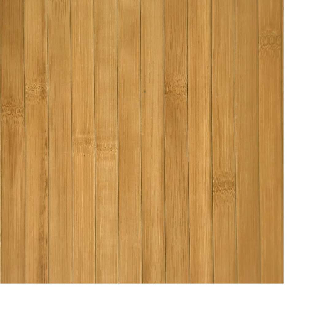 Teppich Rechteckig Natur 80x200 cm Bambus