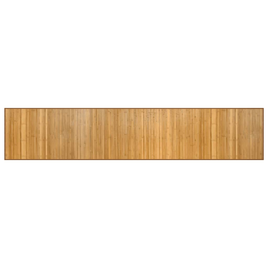Teppich Rechteckig Natur 60x300 cm Bambus