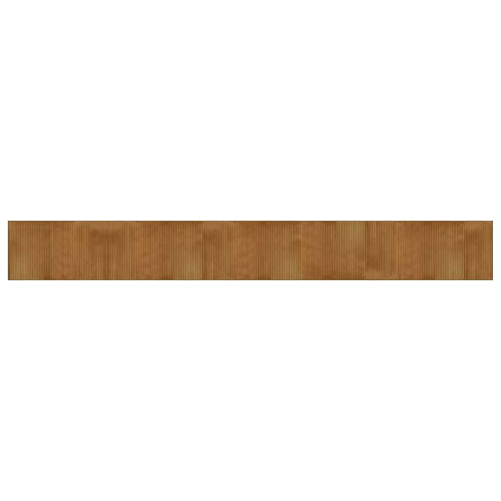 Teppich Rechteckig Braun 60x500 cm Bambus