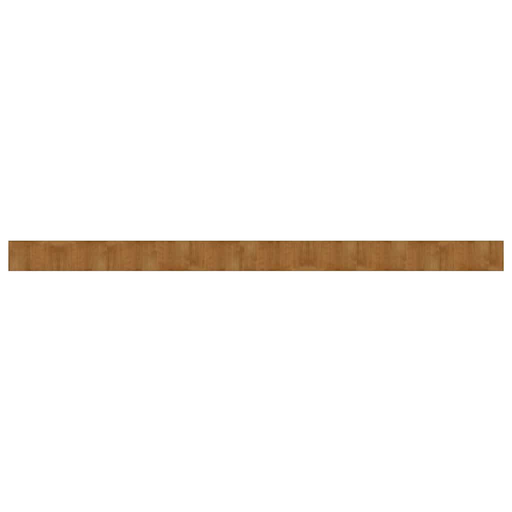 Teppich Rechteckig Braun 60x1000 cm Bambus