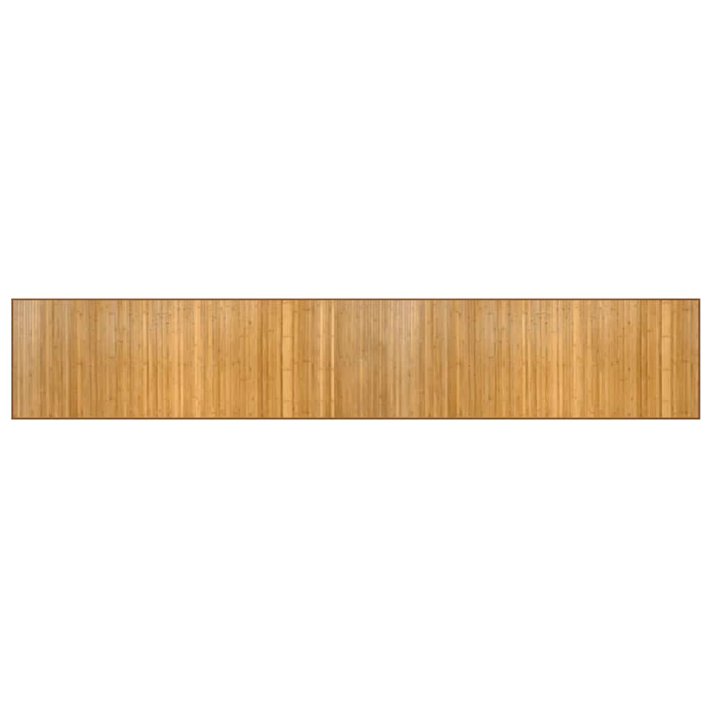 Teppich Rechteckig Natur 70x400 cm Bambus