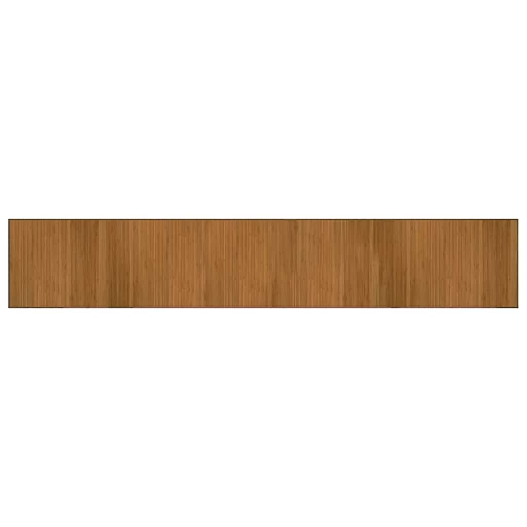 Teppich Rechteckig Braun 70x400 cm Bambus