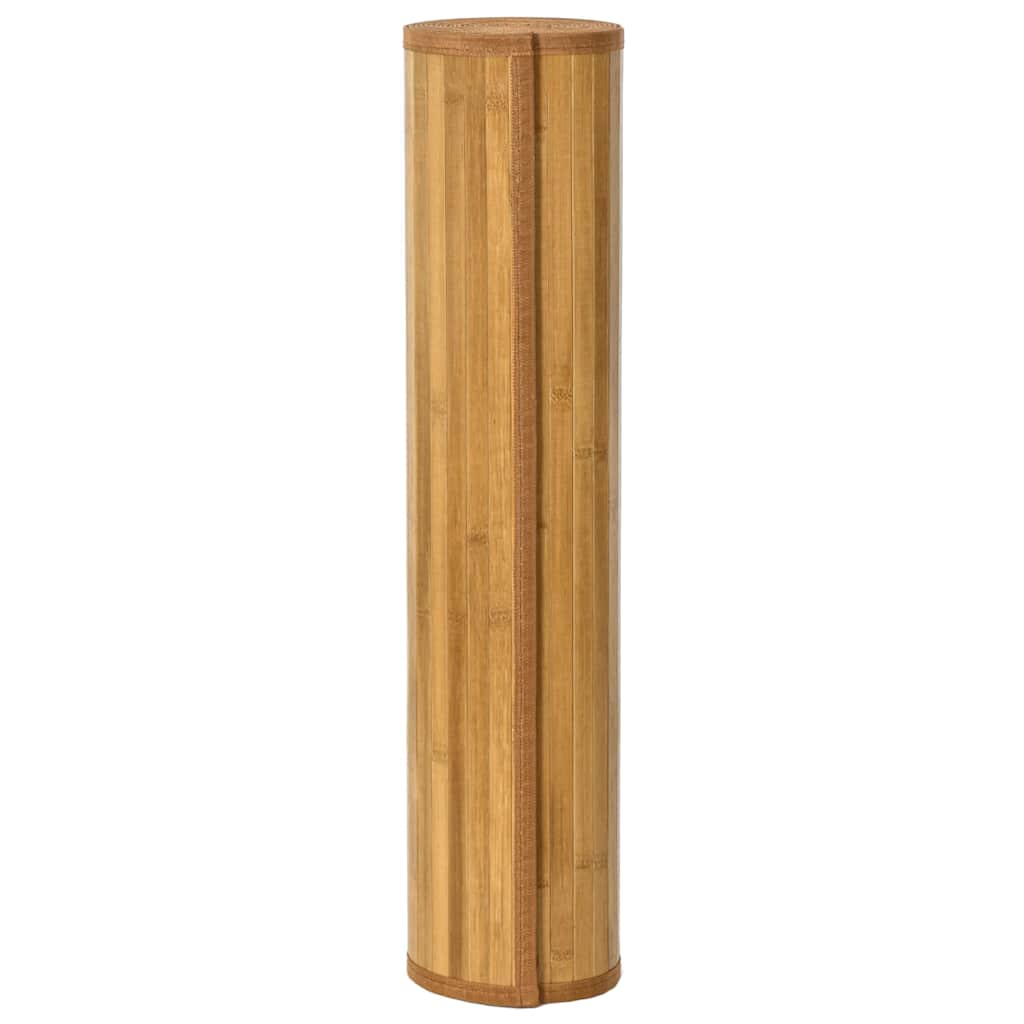 Teppich Rechteckig Natur 80x1000 cm Bambus