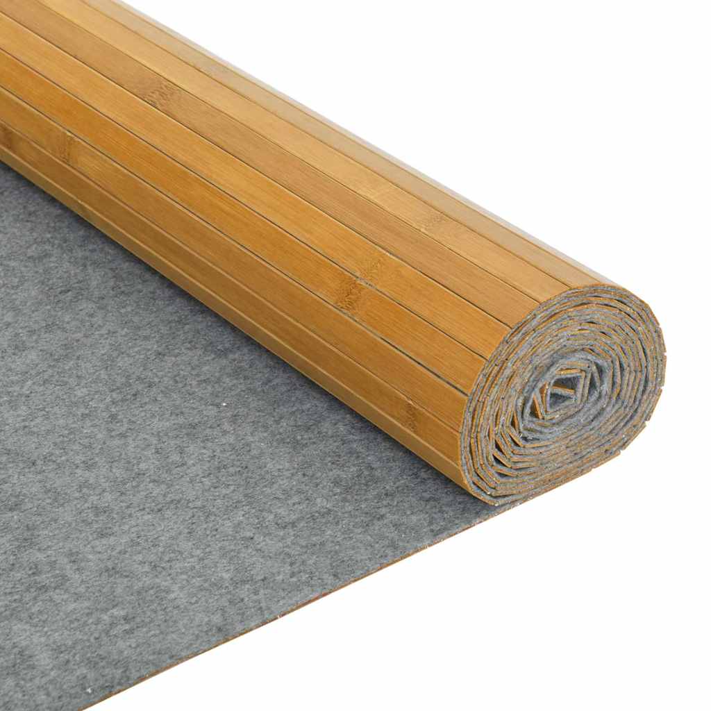 Paravent Natur Breite 400 cm Höhe 165 cm Bambus