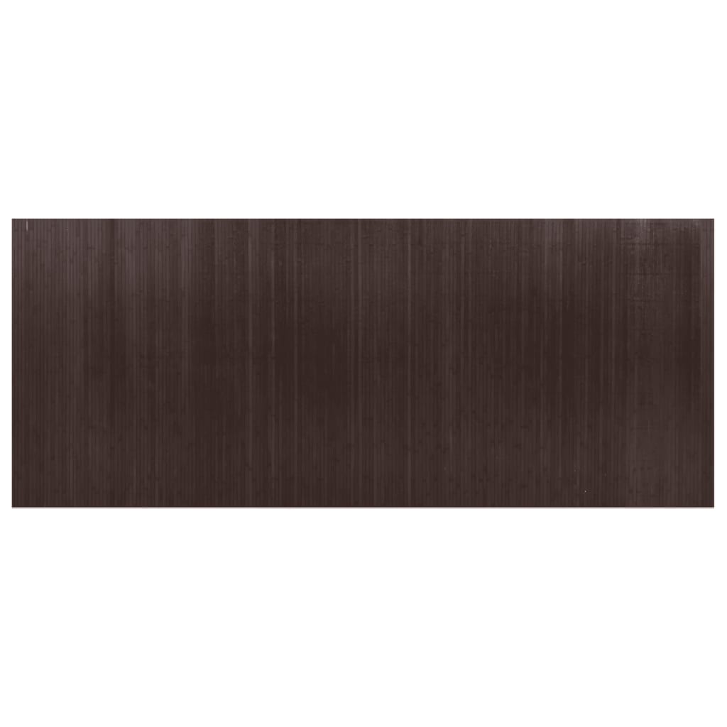 Paravent Dunkelbraun Breite 400 cm Höhe 165 cm Bambus